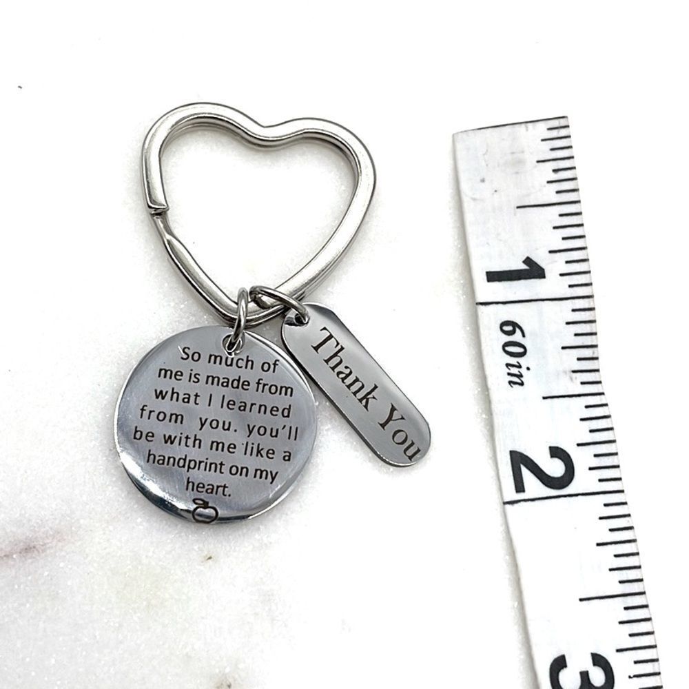 TEACHER APPRECIATION Gift Keychain - Picture 2 of 2